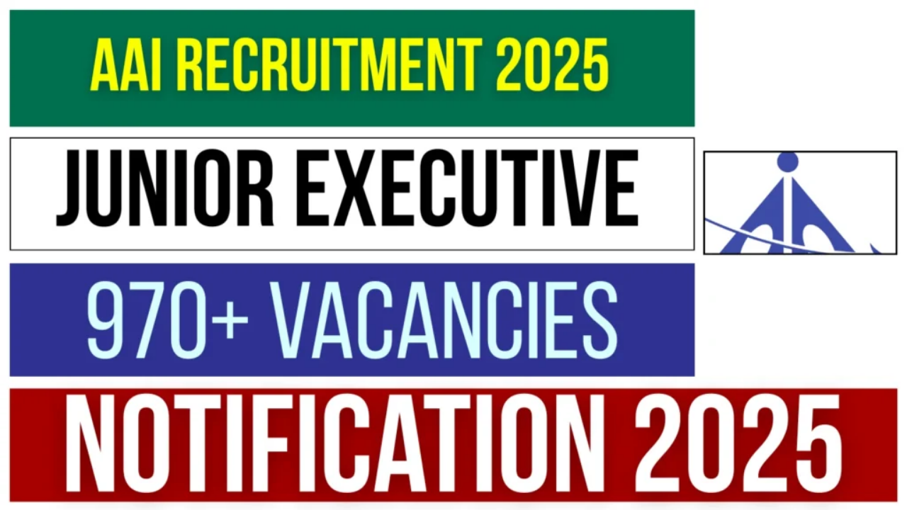 Aai junior Executive Recruitment 2025