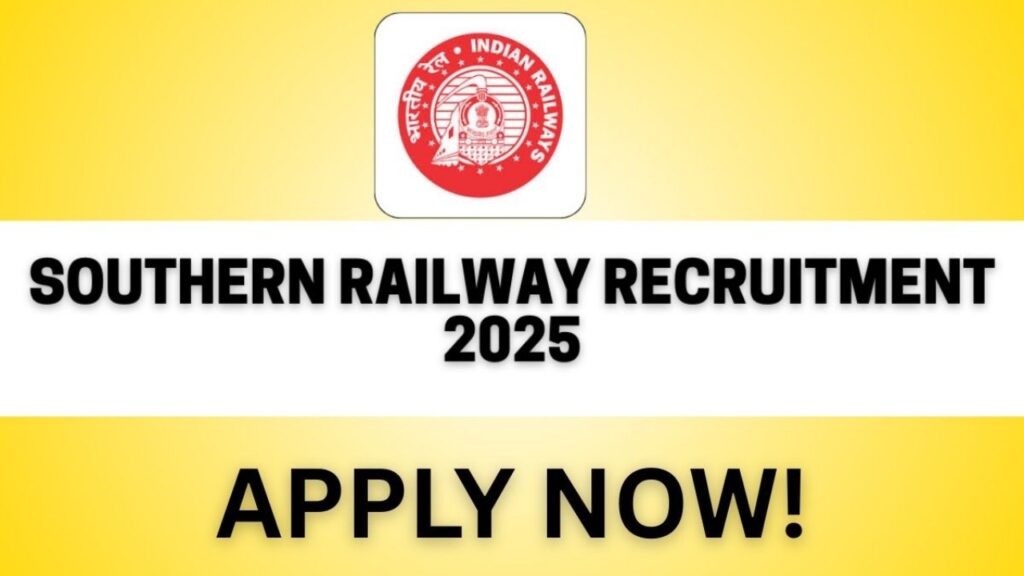 RRC Southern Railway Recruitment 2025