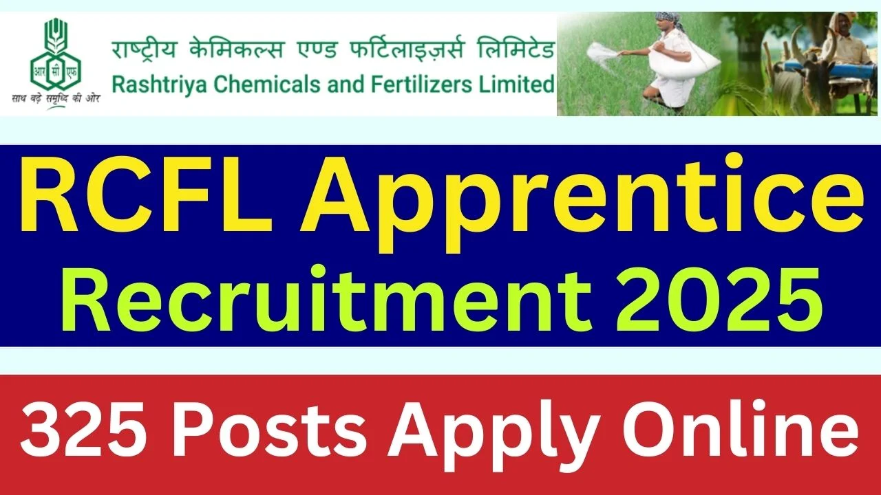 RCFL Apprentice Recruitment 2025